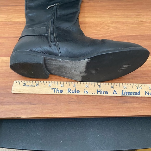 Guess Black Leather OTK Boots - Picture 12 of 12